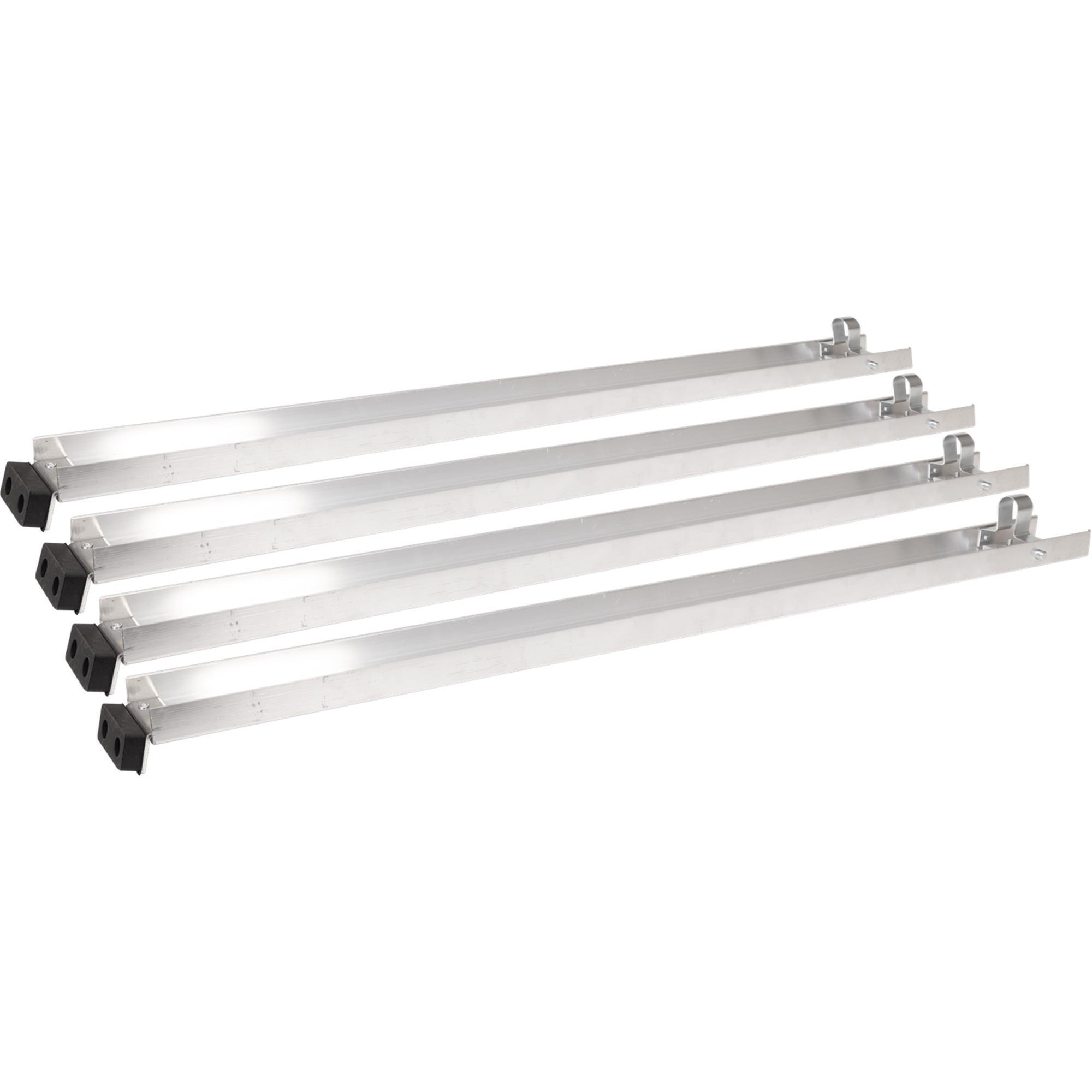 Wal-Board Extension Legs for Aluminum Folding Bench — 34in. to 44in., Set of 4, Model# 031-017